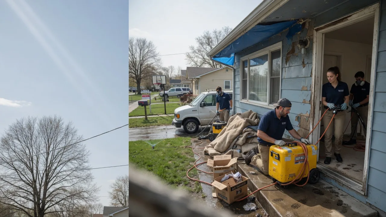 Basement Flood Cleanup in Summit, MS near me